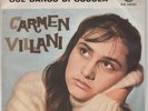 IL PRIMO 45 GIRI CARMEN VILLANI .SUL BANCO DI SCUOLA