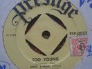 LEWIS LYMON & THE TEENCHORDS-orig.1957 NZ TOO YOUNG 45