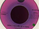 luther.dont want to be a fool.cotillion 70s .vandross