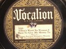 Kansas Joe & Memphis Minnie, Vocalion 1535, V to V+