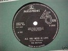 *BEATLES*ALL YOU NEED IS LOVE*VERY EARLY UK PRESSING*45