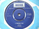  UK 45 - GENESIS - A WINTER'S TALE on DECCA