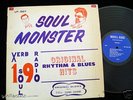Soul Monster Hits LP - Wolfman Jack XERB Five Du-Tones