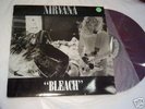 NIRVANA - BLEACH LP - RARE PURPLE VINYL US EDITION