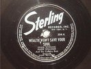 HANK WILLIAMS 78 on Sterling 204 RARE
