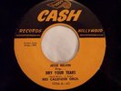 JESSE BELVIN: RARE CASH DOO WOP 45 DRY YOUR TEARS PROMO