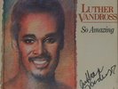 LUTHER VANDROSS 'SO AMAZING' RARE SIGNED RECORD + COA