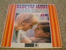 BARBARA LEWIS baby, i'm yours UK ATLANTIC 1966 MONO LP