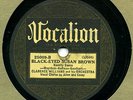 Vocalion 25009 BLACK EYED SUSAN BROWN Clarence Williams