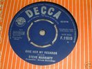 STEVE MARRIOTT give her my regards 1963 DECCA 45 N/MINT