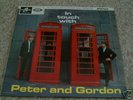 PETER+GORDON in touch with UK COLUMBIA STEREO LP MINT