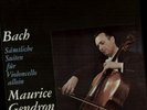 Philips 3LP Box BACH Cello Suites MAURICE GENDRON
