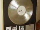 Peter Gabriel So UK presentation disc for 300000 sales