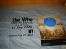 THE WHO - LIVE AT LEEDS 17/06/06 Promo Pack