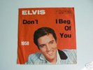 Elvis German Jahreszahlencover Don't  RCA-VIC. 47-7150