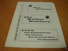 Walker Brothers 3 Signed Genuine Roy Orbison Prog 1960s