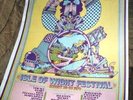 Isle Of Wight Festival 1970 Hendrix Psychadelia Poster