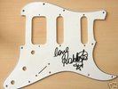 ROBBIE WILLIAMS autographed ELECTRIC GUITAR PICK GAURD