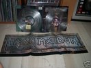 IRON MAIDEN-THE X FACTOR 2LP CLEAR VINYL+POSTER