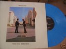 PINK FLOYD WISH YOU WERE HERE  BLUE VINYL PROMO RECORD