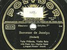 PRIHODA VASA Violin 78rpm Polydor 95371 Godard/Raff