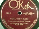 36) 78 RPM  CLARENCE WILLIAMS' BLUE FIVE   OKEH 8245