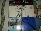 4 U2 PLAY IRISH CBS LABEL COLLECTORS SINGLE PAC