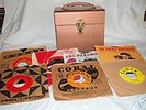 Vintage 45s' w/ Case- 40 Records w/Sleeves- 50s'&60s'