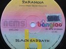 BLACK SABBATH Paranoid  7 single 45 CHILE