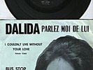 italy vocal Dalida parlez... IRAN press EP rare PS