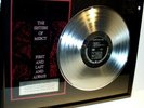 The Sisters of Mercy Platin Schallplatte platinum