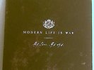 MODERN LIFE IS WAR 1st LP on WHITE Tragedy AFI Verse