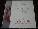JOHANNA MARTZY Bach Sonatas 5/6 UK Columbia 33CX 1288