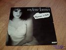 Mylène Farmer Maman a tort 45 pochette en noir et blanc