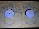 Two GREGOR (Michel Warlop) AEOLIAN Jazz 78 rpm records