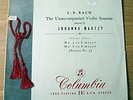 J.S.BACH - MARTZY  33CX 1288 B/Gold MINT Very RARE