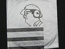 JOY DIVISION  FAC 2 - A FACTORY SAMPLE + ALL STICKERS