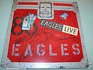 Signed The Eagles Live 1980 Vintage LP Album x 6 w/ COA