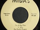 NORTHERN SOUL BIG DADDY ROGERS I'm a Big Man MIDAS 45