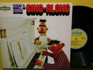 SESAME STREET Bert & Ernie SING-ALONG '75 Children's LP