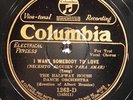Halfway House Dance Orch., Columbia 1263, E / E- to E