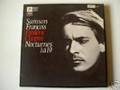 SAMSON FRANCOIS RARE 2 LP BOX Piano Nocturnes CHOPIN