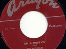 PROWLERS-GET A MOVE ON- ROCKABILLY 45-ARAGON -MINT-