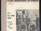 The Rolling Stones 45 italy ps it's all over now