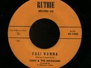 DOO WOP 45 TONY&THE MASQUINS-FUGI WOMMA -orig RUTHIE M-