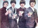 BEATLES RUBBER SOUL GREEK ORIGINAL W CHAMPAGNE COVER LP