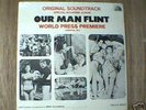 OUR MAN FLINT WORLD MOVIE PREMIERE RECORD UNOPEN