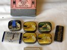 'HIS MASTERS VOICE' NEEDLE BOXES  + HMV GREASE - RARE