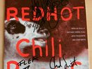 RED HOT CHILLI PEPPERS autographed SONG SHEET with COA