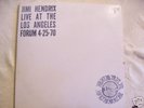 JIMI HENDRIX  LIVE L.A. FORUM  RUBBER DUBBER  NOT TMOQ